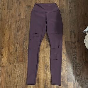 ALO Yoga Deep Purple Leggings